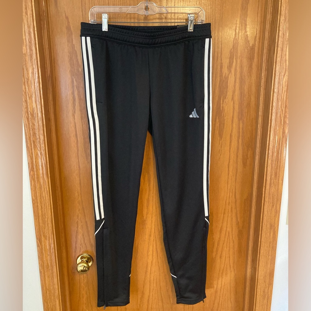 Black adidas track pant / joggers